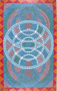 Vaiseshika95 linocut 24x24