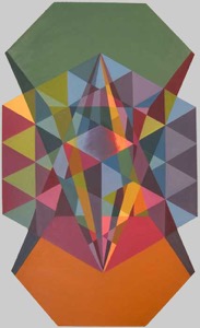 Sankhya 295 linocut 24x16