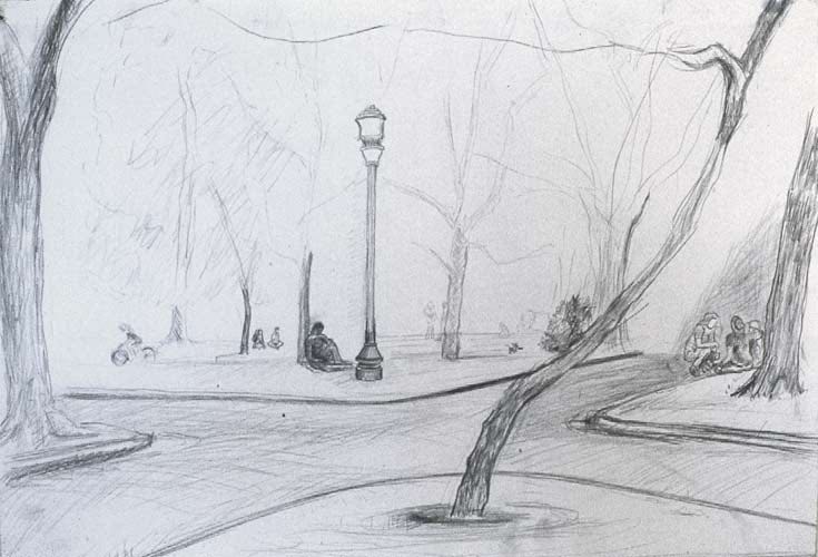 Park Intersection76 grap 14x17 