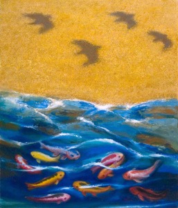 Shadows and Fish08 oc 48x41