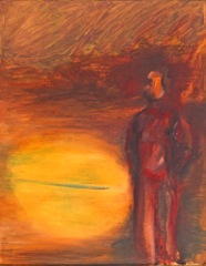 Figure & Blue Line in Object79 opp 36x24