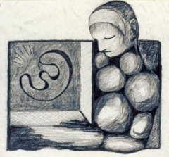 Figure Presenting Object78 cp 18x18
