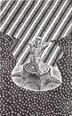 Votive04 linocut 14.5x9
