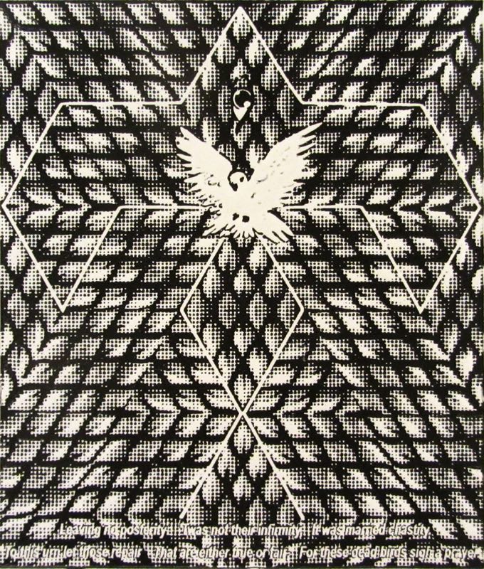 The Phoenix and The Turtle Dove-2016-linocut-9.625x11.25
