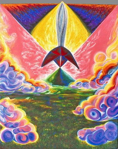 Daybreak Flying 84 ac 46x37