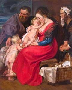 Rubens' Holy Family08 op 47x36